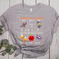 Spooky Syllables Halloween Teacher Student Education Women's Heather T-Shirt Athletic Heather Spooky Syllables Halloween Teacher Student Education Women's Heather T-Shirt Athletic Heather