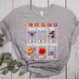 Spooky Syllables Teacher Halloween Educational Kids Women's Heather T-Shirt Athletic Heather Spooky Syllables Teacher Halloween Educational Kids Women's Heather T-Shirt Athletic Heather