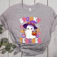 Spooky Teacher Halloween Cute Halloween Teacher Ghost Women's Heather T-Shirt Athletic Heather Spooky Teacher Halloween Cute Halloween Teacher Ghost Women's Heather T-Shirt Athletic Heather