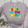 Star Of The Week Cheerful Recognition Student Teachers Class Men Women Kids Women's Heather T-Shirt Athletic Heather Star Of The Week Cheerful Recognition Student Teachers Class Men Women Kids Women's Heather T-Shirt Athletic Heather