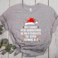 Stop Saying 6-7 Teacher Students 67 Christmas Meme 6 7 Women's Heather T-Shirt Athletic Heather