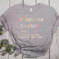Substitute Teacher Like A Normal Teacher But Cooler Women's Heather T-Shirt Athletic Heather Substitute Teacher Like A Normal Teacher But Cooler Women's Heather T-Shirt Athletic Heather