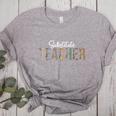 Substitute Teacher Supplies For Teachers Leopard For Men Women Women's Heather T-Shirt Athletic Heather