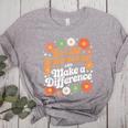 Be Like Subtraction Make A Difference Teacher Student Math Women's Heather T-Shirt Athletic Heather