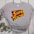 Super Teacher SuperTeacher Women's Heather T-Shirt Athletic Heather Super Teacher SuperTeacher Women's Heather T-Shirt Athletic Heather