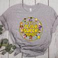 Superhero Teacher I Teach Super Heroes Women's Heather T-Shirt Athletic Heather Superhero Teacher I Teach Super Heroes Women's Heather T-Shirt Athletic Heather