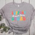 Support Dream Services Team Groovy Teacher Support Squad Women's Heather T-Shirt Athletic Heather Support Dream Services Team Groovy Teacher Support Squad Women's Heather T-Shirt Athletic Heather