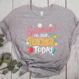 Surprise I'm Your Teacher Today Women's Heather T-Shirt Athletic Heather