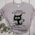 I Survived 67 Days Of School Teachers Students Humor Women's Heather T-Shirt Athletic Heather I Survived 67 Days Of School Teachers Students Humor Women's Heather T-Shirt Athletic Heather