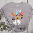 I Teach 2nd Grade Superheroes Back To School Teacher Men Women Girls Kids Women's Heather T-Shirt Athletic Heather