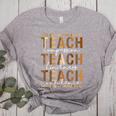 Teach Compassion Kindness Confidence History Teacher Women's Heather T-Shirt Athletic Heather Teach Compassion Kindness Confidence History Teacher Women's Heather T-Shirt Athletic Heather