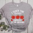 I Teach The Cutest Apples In The Orchard Cute Fall Teacher Women's Heather T-Shirt Athletic Heather I Teach The Cutest Apples In The Orchard Cute Fall Teacher Women's Heather T-Shirt Athletic Heather