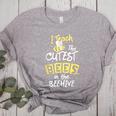 I Teach The Cutest Bees In The Beehive Kindergarten Teacher Women's Heather T-Shirt Athletic Heather