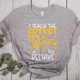 I Teach The Cutest Bees In The Beehive Teacher Women's Heather T-Shirt Athletic Heather I Teach The Cutest Bees In The Beehive Teacher Women's Heather T-Shirt Athletic Heather