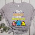 I Teach Cutest Little Monsters Halloween Teacher Men Women Women's Heather T-Shirt Athletic Heather I Teach Cutest Little Monsters Halloween Teacher Men Women Women's Heather T-Shirt Athletic Heather
