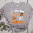 I Teach The Cutest Little Turkeys For Teacher Thanksgiving Women's Heather T-Shirt Athletic Heather I Teach The Cutest Little Turkeys For Teacher Thanksgiving Women's Heather T-Shirt Athletic Heather