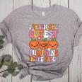 I Teach The Cutest Pumpkins Halloween Fall Teacher Women Women's Heather T-Shirt Athletic Heather I Teach The Cutest Pumpkins Halloween Fall Teacher Women Women's Heather T-Shirt Athletic Heather