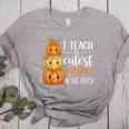 I Teach The Cutest Pumpkins In The Patch Fall Autumn Teacher Women's Heather T-Shirt Athletic Heather I Teach The Cutest Pumpkins In The Patch Fall Autumn Teacher Women's Heather T-Shirt Athletic Heather