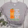 I Teach The Cutest Pumpkins In Patch Pre-K Halloween Teacher Women's Heather T-Shirt Athletic Heather
