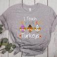 I Teach The Cutest Turkeys School Teachers Thanksgiving Women's Heather T-Shirt Athletic Heather I Teach The Cutest Turkeys School Teachers Thanksgiving Women's Heather T-Shirt Athletic Heather