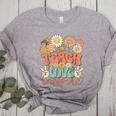 Teach Love Inspire Retro Groovy Daisy Back To School Teacher For Men Women Kids Women's Heather T-Shirt Athletic Heather Teach Love Inspire Retro Groovy Daisy Back To School Teacher For Men Women Kids Women's Heather T-Shirt Athletic Heather