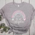 Teach Love Inspire Teacher Women's Heather T-Shirt Athletic Heather Teach Love Inspire Teacher Women's Heather T-Shirt Athletic Heather