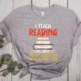 I Teach Reading Because Math Teachers Need Heroes Too Men Women Women's Heather T-Shirt Athletic Heather I Teach Reading Because Math Teachers Need Heroes Too Men Women Women's Heather T-Shirt Athletic Heather