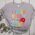 I Teach Rockstars Band Vibes Teacher Rocks My Music Teaching Women's Heather T-Shirt Athletic Heather I Teach Rockstars Band Vibes Teacher Rocks My Music Teaching Women's Heather T-Shirt Athletic Heather