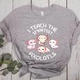 I Teach The Smartest Axolotls Cute Teacher Axolotl Women's Heather T-Shirt Athletic Heather I Teach The Smartest Axolotls Cute Teacher Axolotl Women's Heather T-Shirt Athletic Heather