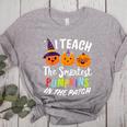 I Teach The Smartest Pumpkins The Patch Teacher Fall Season For Men Women Kids Women's Heather T-Shirt Athletic Heather