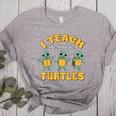 I Teach The Smartest Turtles Thanksgiving Proud Teacher Job Women's Heather T-Shirt Athletic Heather I Teach The Smartest Turtles Thanksgiving Proud Teacher Job Women's Heather T-Shirt Athletic Heather