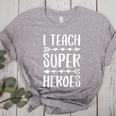 I Teach Superheroes Shirt Men Women School Teacher Women's Heather T-Shirt Athletic Heather I Teach Superheroes Shirt Men Women School Teacher Women's Heather T-Shirt Athletic Heather