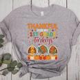 Teach Thanksgiving Teacher Thankful For My 1st Grade Turkeys Women's Heather T-Shirt Athletic Heather Teach Thanksgiving Teacher Thankful For My 1st Grade Turkeys Women's Heather T-Shirt Athletic Heather