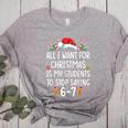 Teacher 67 Christmas Six Seven 6-7 For Men Women Humor Women's Heather T-Shirt Athletic Heather Teacher 67 Christmas Six Seven 6-7 For Men Women Humor Women's Heather T-Shirt Athletic Heather