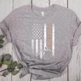 Teacher American Flag Teacher's Day Teaching Women's Heather T-Shirt Athletic Heather