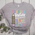 Teacher Besties Because Going Crazy Alone Is Not As Much Fun Women's Heather T-Shirt Athletic Heather Teacher Besties Because Going Crazy Alone Is Not As Much Fun Women's Heather T-Shirt Athletic Heather