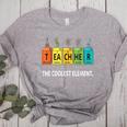 Teacher The Coolest Element Chemistry Periodic Table Science Women's Heather T-Shirt Athletic Heather