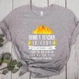 Being a Teacher Is Easy Everything Is On Fire T-Shirt For Men Women Kids Women's Heather T-Shirt Athletic Heather Being a Teacher Is Easy Everything Is On Fire T-Shirt For Men Women Kids Women's Heather T-Shirt Athletic Heather