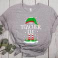 The Teacher Elf Christmas Family Matching Xmas Group For Men Women Women's Heather T-Shirt Athletic Heather The Teacher Elf Christmas Family Matching Xmas Group For Men Women Women's Heather T-Shirt Athletic Heather
