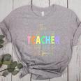 This Teacher Is Glowing Hello Summer End Of School Women's Heather T-Shirt Athletic Heather This Teacher Is Glowing Hello Summer End Of School Women's Heather T-Shirt Athletic Heather
