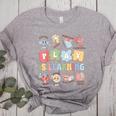 Teacher Groovy Play Is Learning Back To School Women's Heather T-Shirt Athletic Heather Teacher Groovy Play Is Learning Back To School Women's Heather T-Shirt Athletic Heather