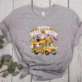 Teacher Halloween School Bus Driver Cute Ghost Witch Party Women's Heather T-Shirt Athletic Heather Teacher Halloween School Bus Driver Cute Ghost Witch Party Women's Heather T-Shirt Athletic Heather