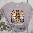 Teacher Life Teach Love Inspire Pencils Inspirational Women Women's Heather T-Shirt Athletic Heather Teacher Life Teach Love Inspire Pencils Inspirational Women Women's Heather T-Shirt Athletic Heather