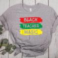 Teacher Magic Black History Month Educator For Men Women Women's Heather T-Shirt Athletic Heather Teacher Magic Black History Month Educator For Men Women Women's Heather T-Shirt Athletic Heather