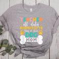 Teacher Off Duty Promoted To Stay At Home Dog Mom Teachers Women's Heather T-Shirt Athletic Heather Teacher Off Duty Promoted To Stay At Home Dog Mom Teachers Women's Heather T-Shirt Athletic Heather