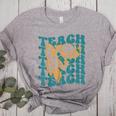 Teacher Outer Space Science Astronomy Planet Saturn Teach Women's Heather T-Shirt Athletic Heather Teacher Outer Space Science Astronomy Planet Saturn Teach Women's Heather T-Shirt Athletic Heather