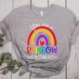 Teacher You Are a Rainbow Of Possibilities Funny Women's Heather T-Shirt Athletic Heather Teacher You Are a Rainbow Of Possibilities Funny Women's Heather T-Shirt Athletic Heather