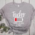 Teacher Summer Recharge Required Last Day School Women Women's Heather T-Shirt Athletic Heather Teacher Summer Recharge Required Last Day School Women Women's Heather T-Shirt Athletic Heather