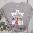 Teacher Tee My Students Are Out Of This World Space Women's Heather T-Shirt Athletic Heather Teacher Tee My Students Are Out Of This World Space Women's Heather T-Shirt Athletic Heather