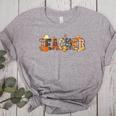 Teacher Thanksgiving Women Autumn Fall Halloween Pumpkin Tee Women's Heather T-Shirt Athletic Heather Teacher Thanksgiving Women Autumn Fall Halloween Pumpkin Tee Women's Heather T-Shirt Athletic Heather